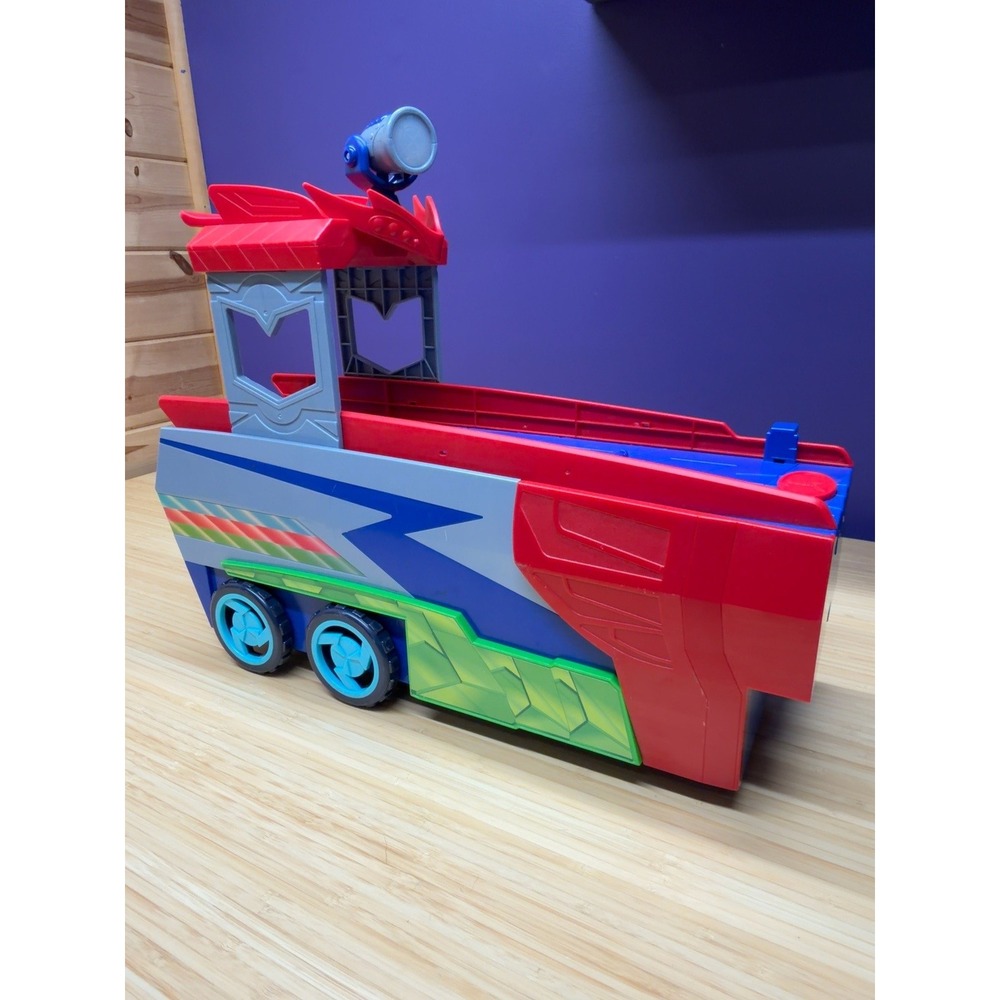 PJ Masks PJ Seeker Trailer Playset Lights Sounds Incomplete Just Play